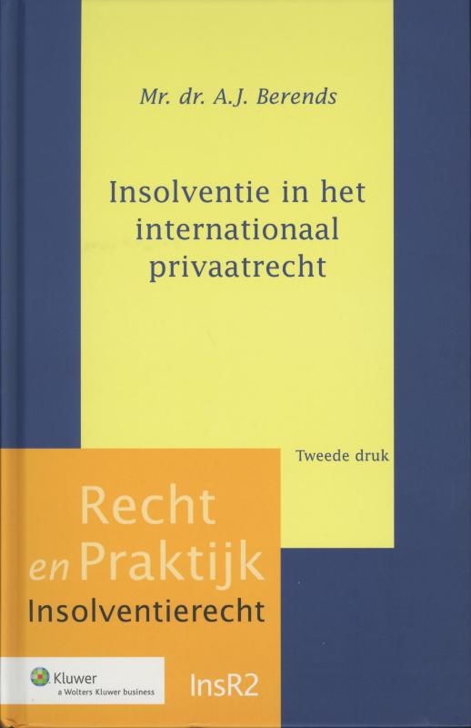 Insolventie in het internationaal privaatrecht / Recht en praktijk / 155