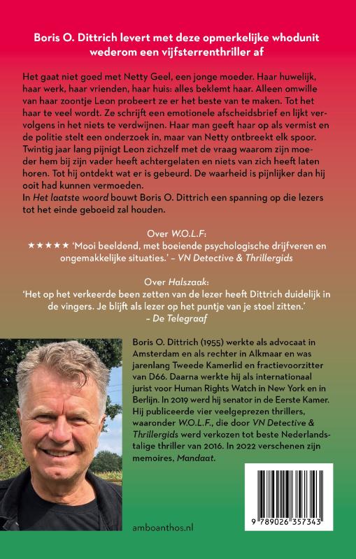 Het laatste woord achterkant