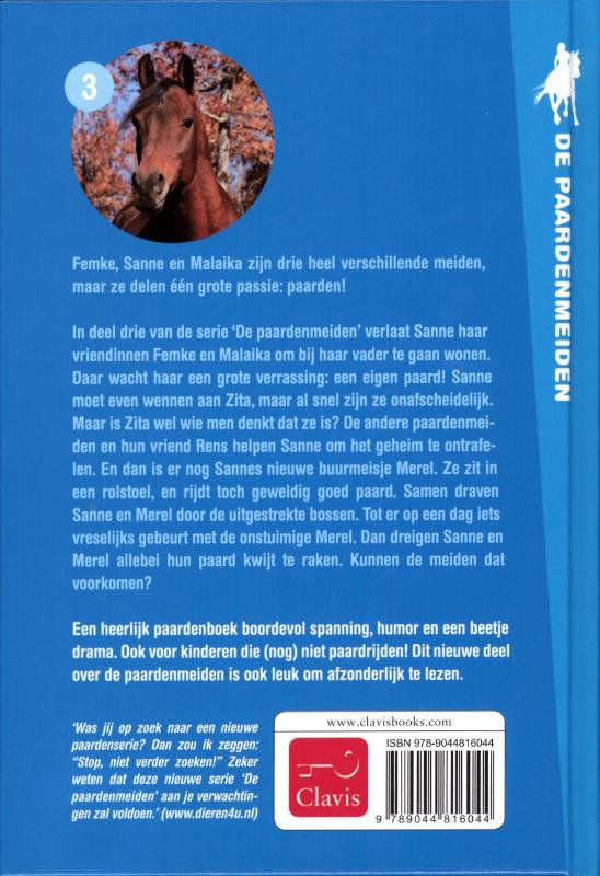 Knokken voor Zita / De paardenmeiden / 3 achterkant