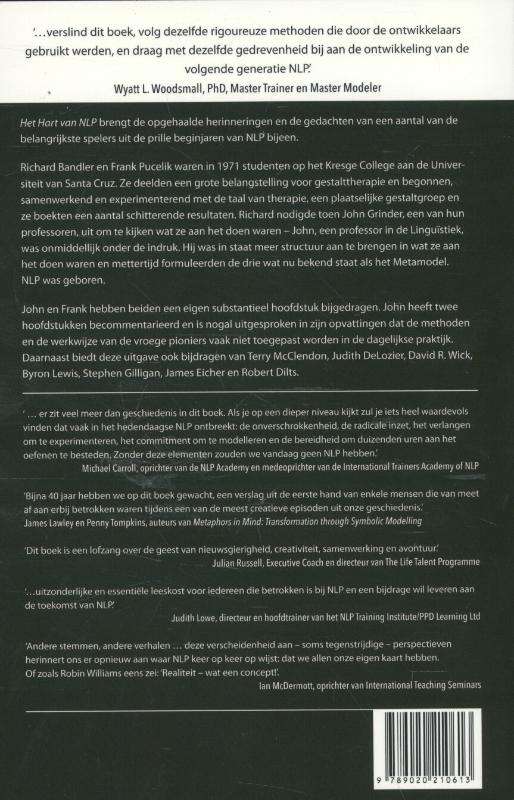 Het hart van NLP achterkant
