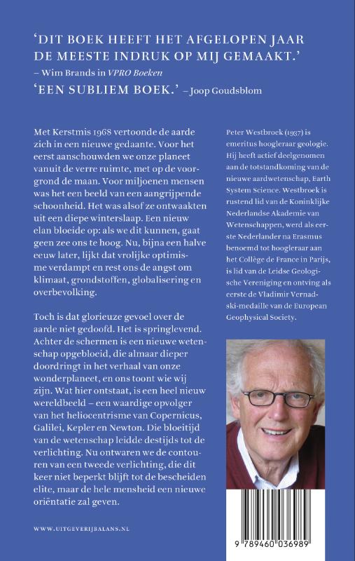 De ontdekking van de aarde achterkant