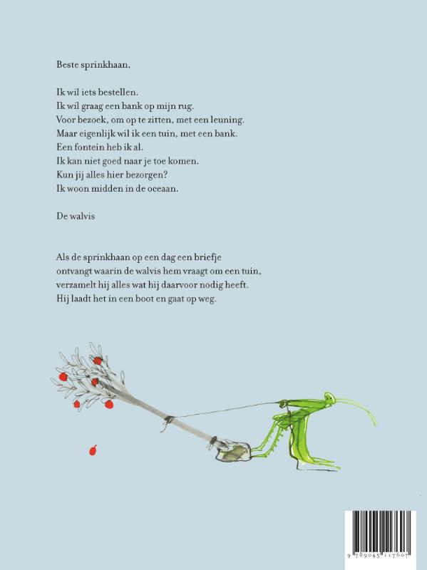 De tuin van de walvis achterkant