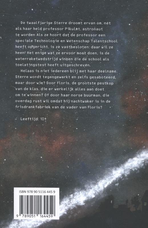 De raketwedstrijd achterkant