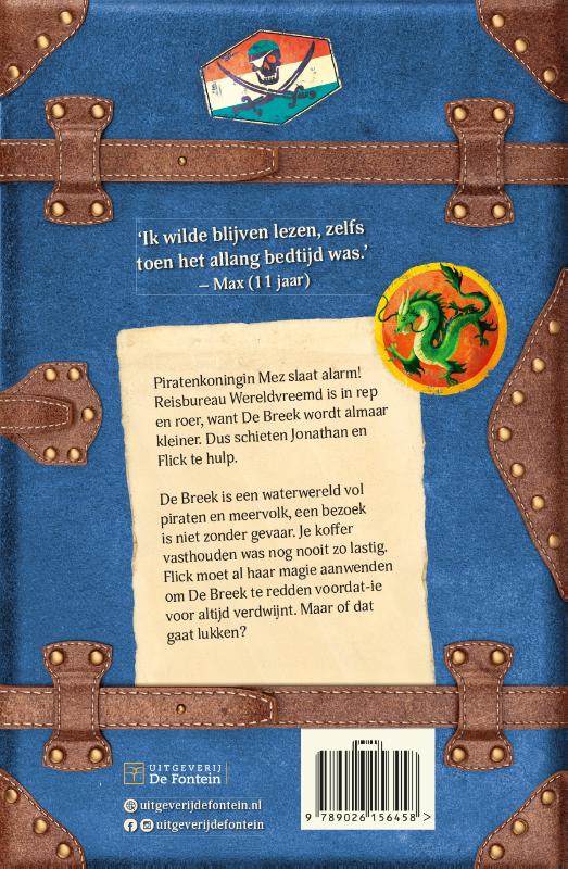 Op de rand van de wereld / Reisbureau Wereldvreemd / 2 achterkant