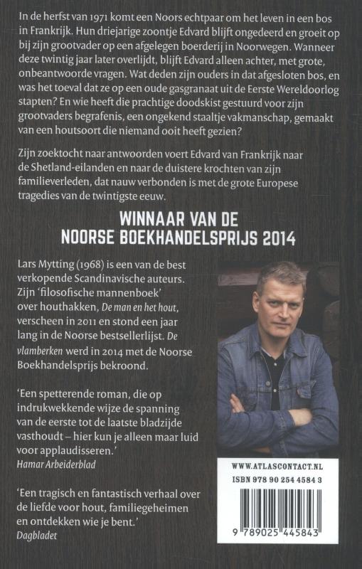 De vlamberken achterkant