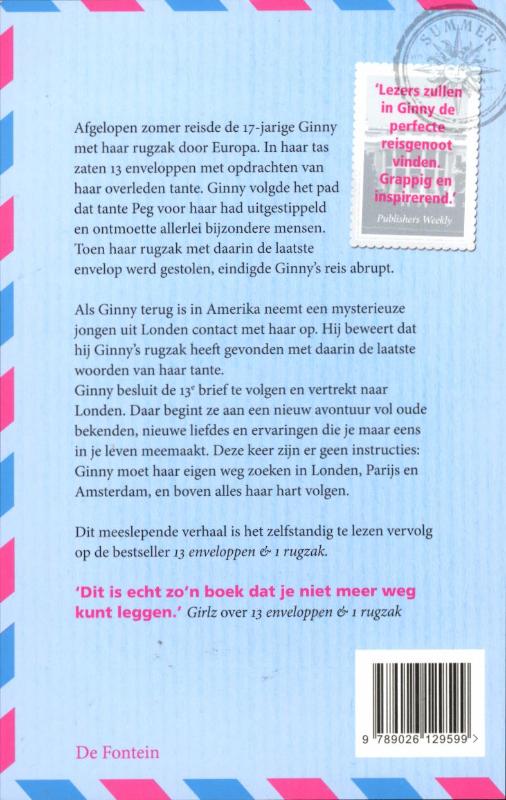 De Laatste Envelop achterkant