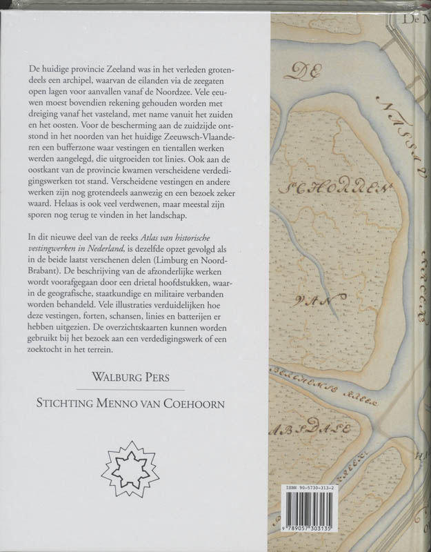 Zeeland / Atlas van historische vestingwerken in Nederland achterkant