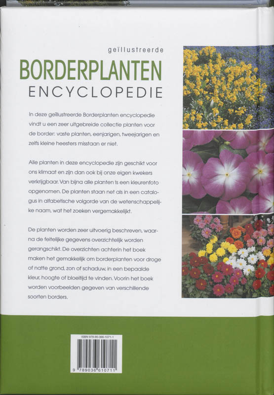Geillustreerde borderplanten encyclopedie achterkant