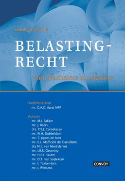 Belastingrecht Bachelors  / 2013/2014 / deel theorieboek