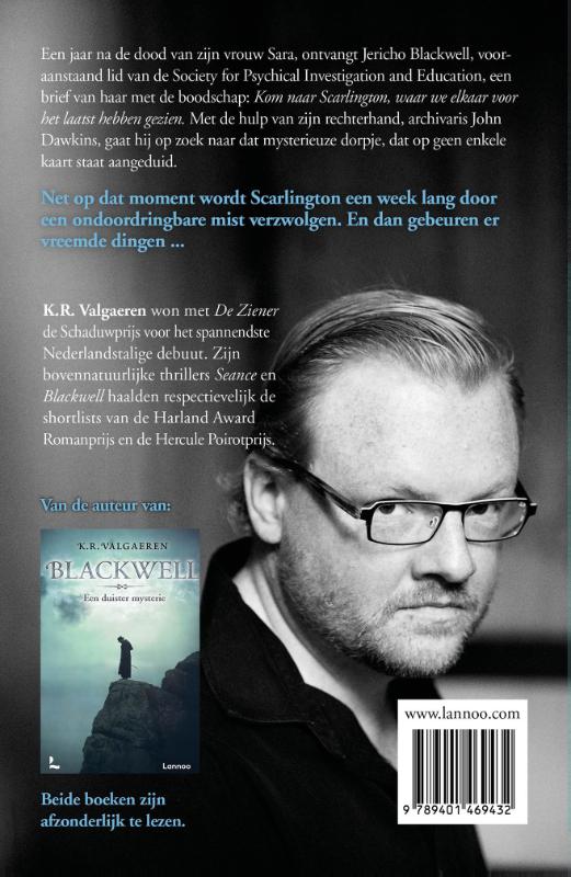 Het offer van Scarlington achterkant