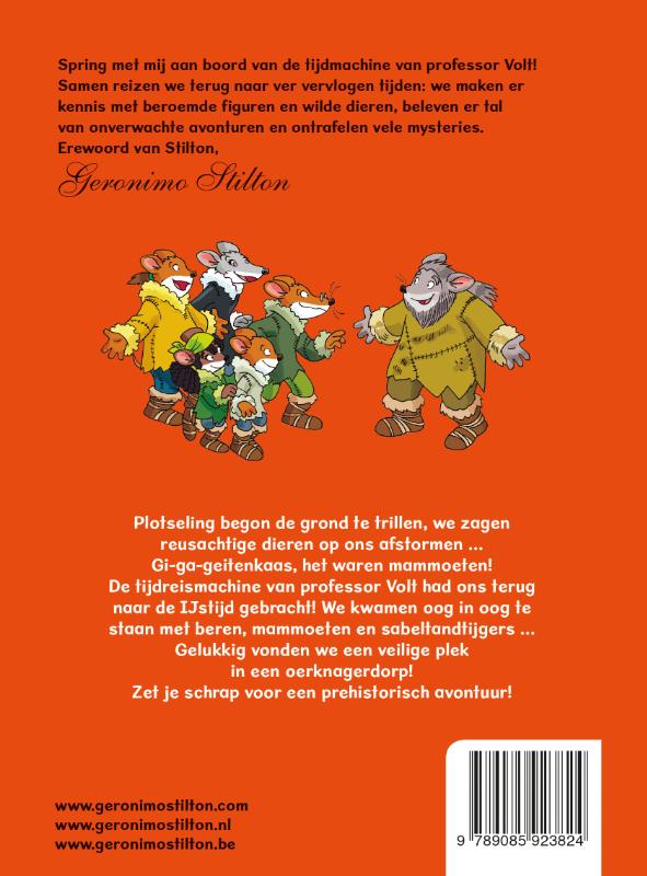 De aanval van de mammoet / Reis door de tijd / 7 achterkant