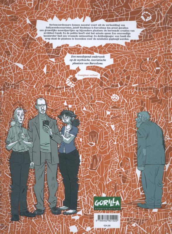 In de geest van gaudi hc01. in de geest van gaudi achterkant