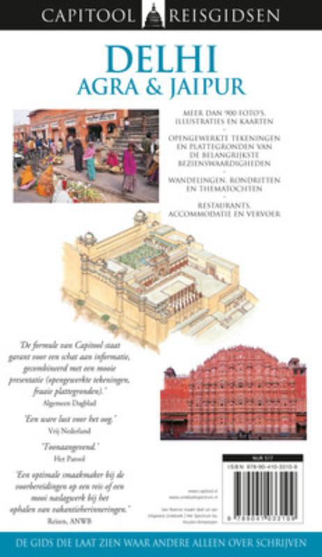 Capitool reisgidsen - Delhi Agra en Jaipur achterkant