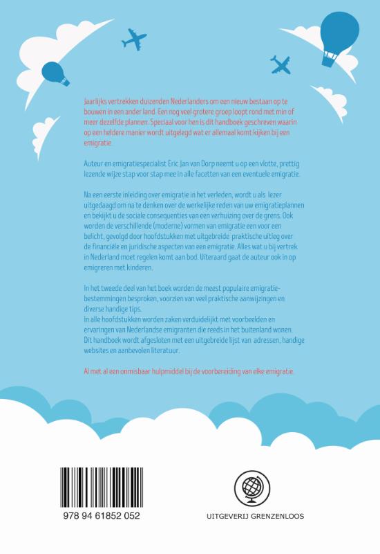 Succesvol emigreren achterkant