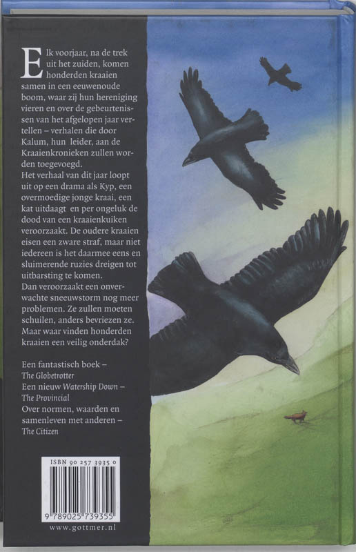 Kraaienkronieken Aanval achterkant