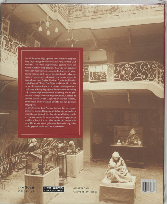 Oorsprong Van Art Nouveau Bing achterkant