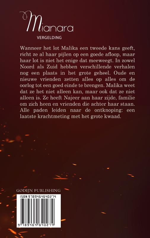 Vergelding / Mianara / 3 achterkant