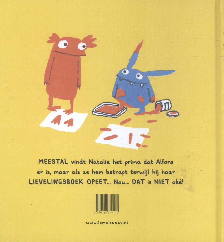 Alfons, nee! Dat is niet oké! achterkant
