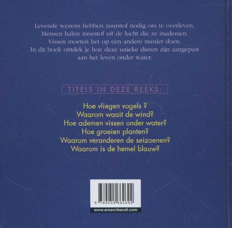 Hoe ademen vissen onder water? / Vertel eens achterkant