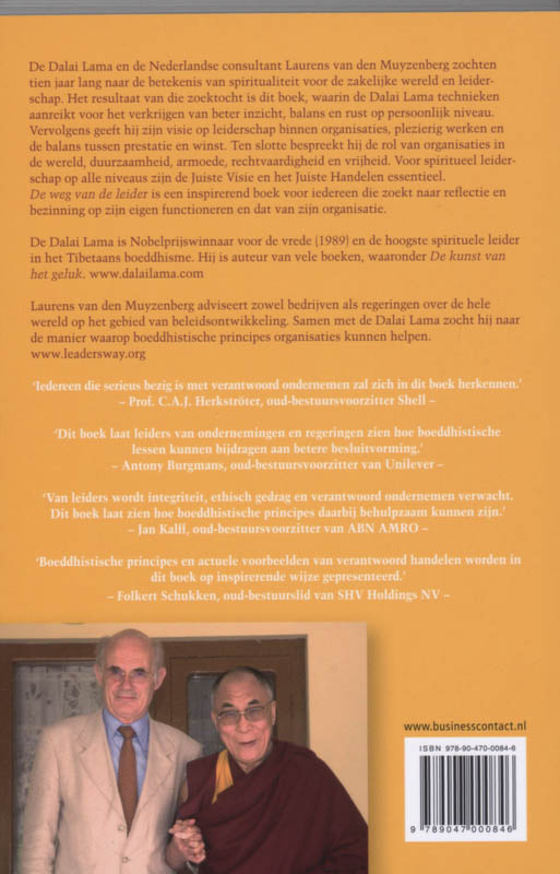 De Weg Van De Leider achterkant