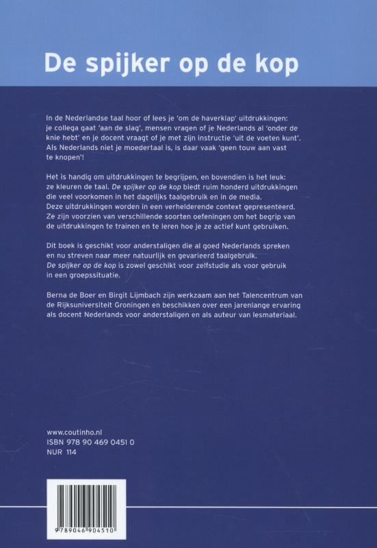 De spijker op de kop achterkant