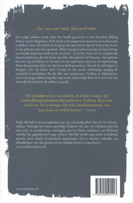 De hoogste prijs / Nick Stone / 16 achterkant