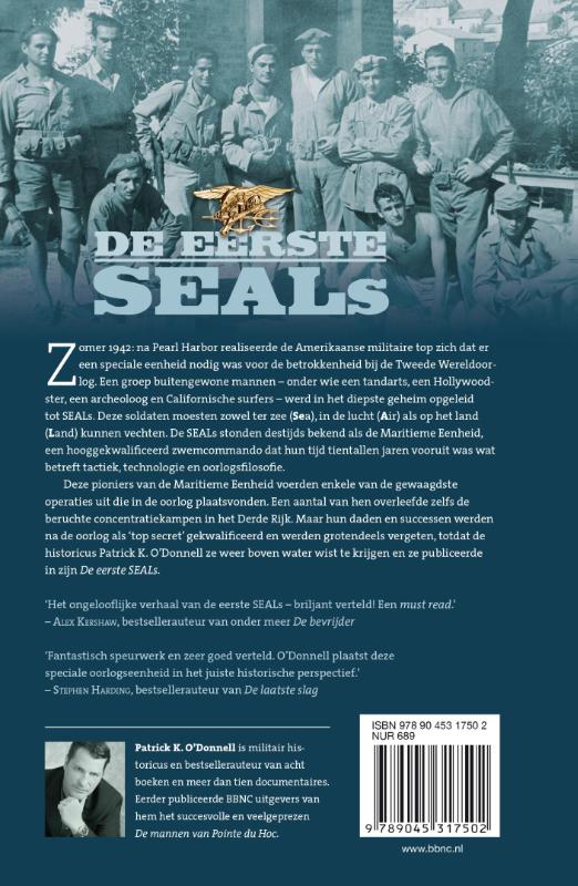 De eerste SEALs achterkant