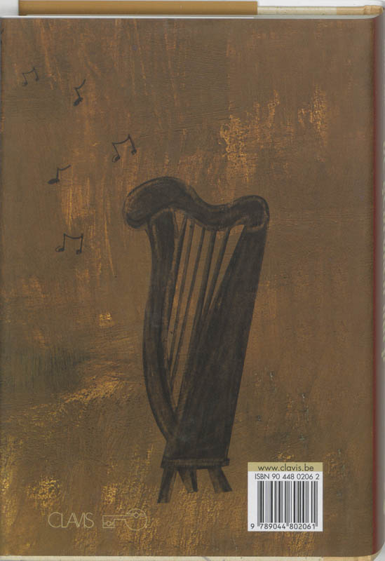 De gebroken harp achterkant