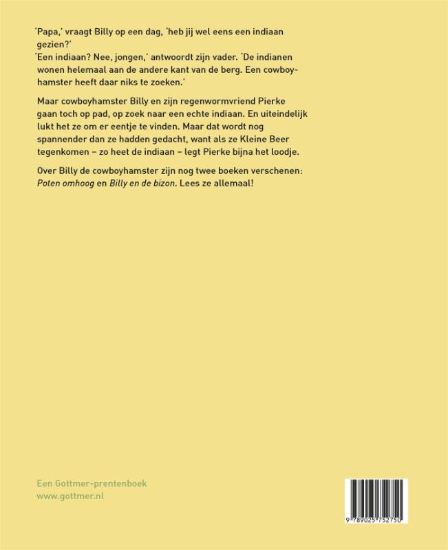 Billy en de indiaan / Billy achterkant
