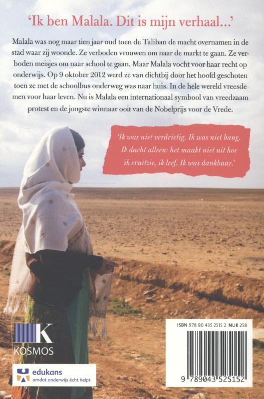 Ik ben Malala achterkant