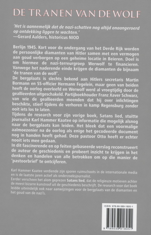 De Tranen Van De Wolf achterkant