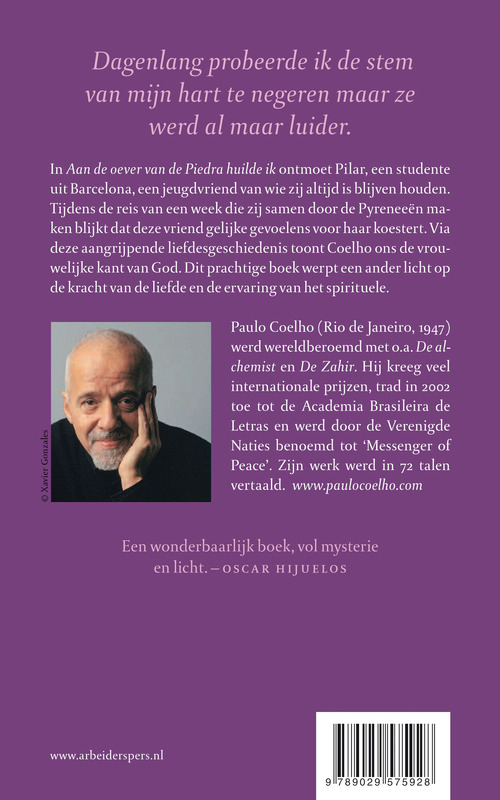 Aan de oever van de Piedra huilde ik achterkant