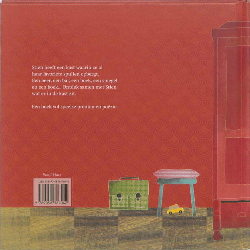 De kast van Stien achterkant