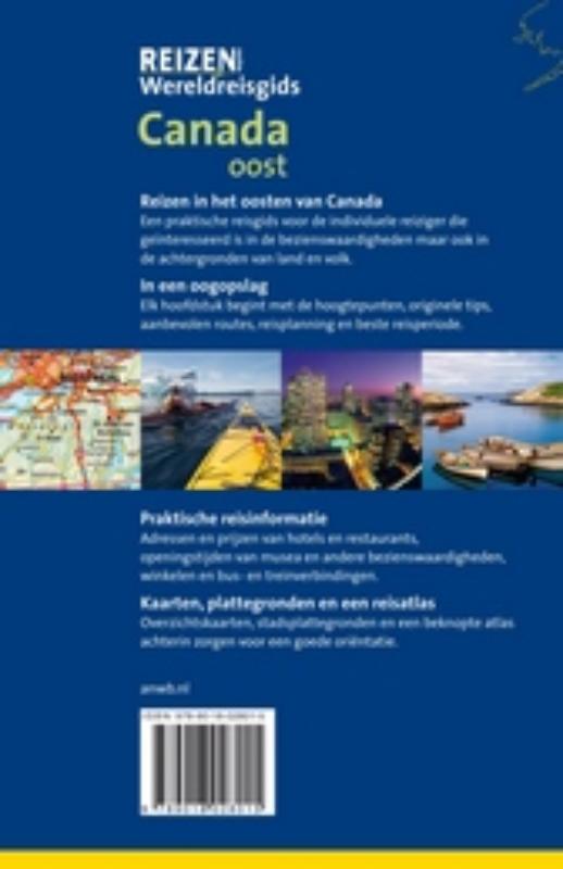 Canada Oost / ANWB wereldreisgids achterkant