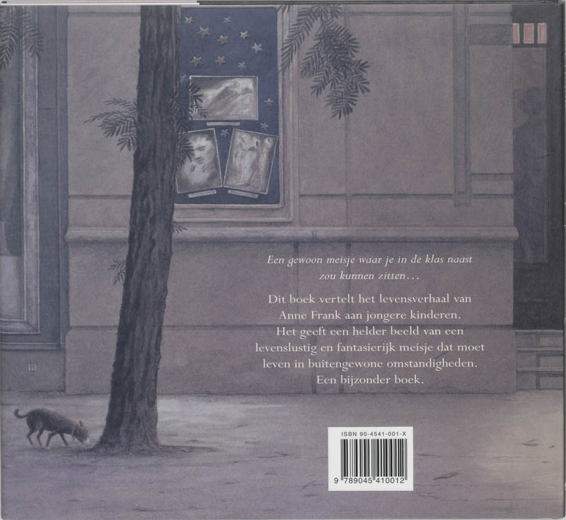 Anne Frank / Druk 1 achterkant