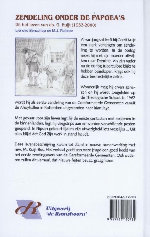 Zendeling onder de Papoea's / Historische verhalen voor jong en oud / 14 achterkant