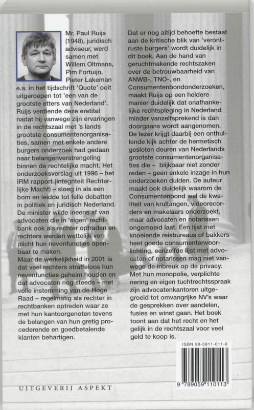 Wij zien u wel in de rechtszaal achterkant