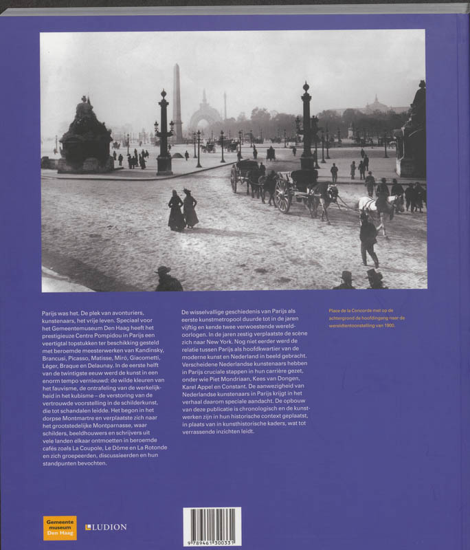 Parijs 1900-1960 achterkant