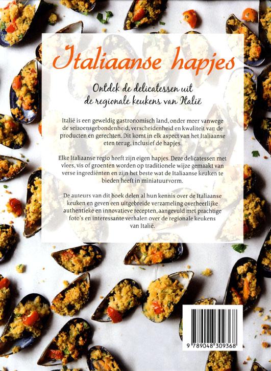 Italiaanse hapjes achterkant