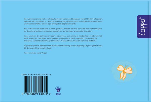 Dag lieve opa / LAPPA® kinderboeken achterkant