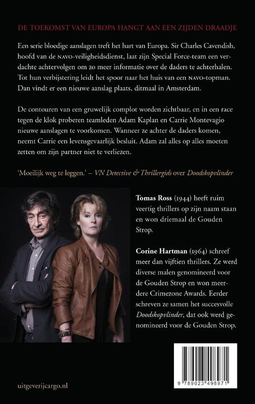 Zwarte weduwe achterkant