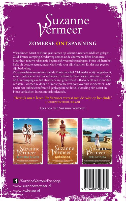 Route du soleil achterkant