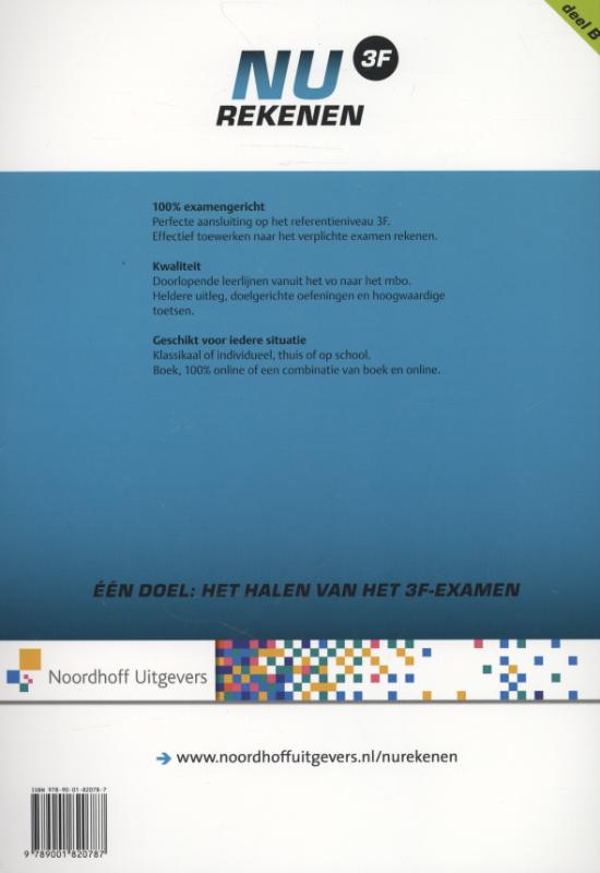 Nu Rekenen 3F deel B achterkant