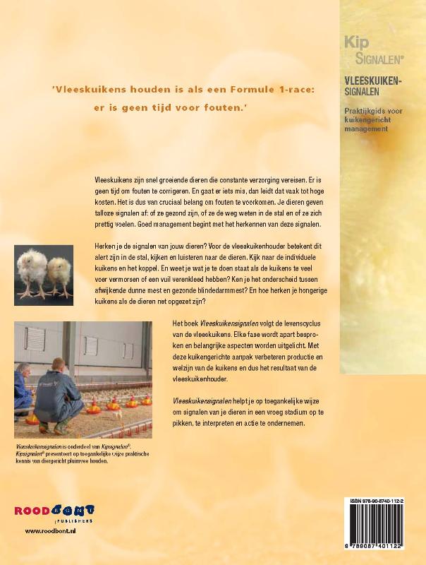 Kipsignalen  -   Vleeskuikensignalen achterkant