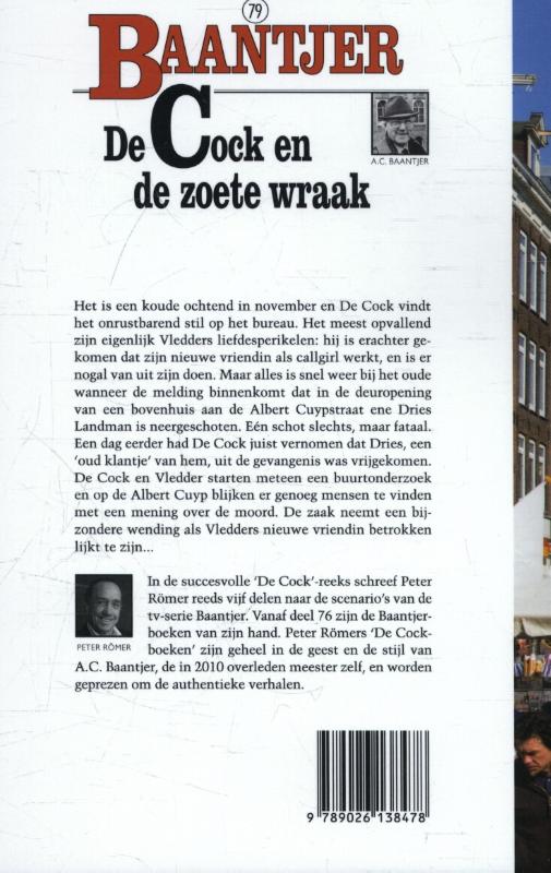 Baantjer 79 - De Cock en de zoete wraak achterkant