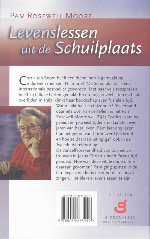 Levenslessen uit de Schuilplaats achterkant