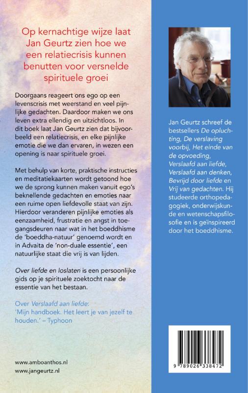 Over liefde en loslaten achterkant