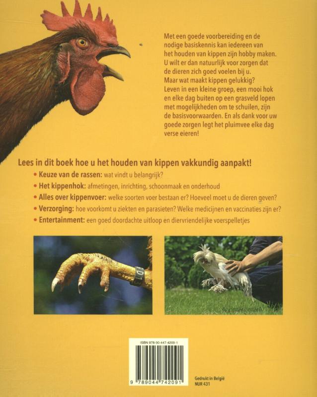 Kippen houden voor beginners achterkant