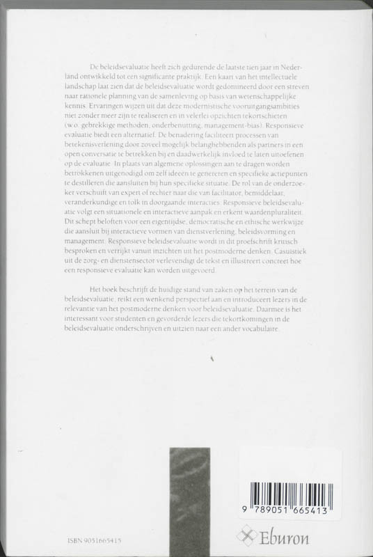 Responsief evalueren achterkant