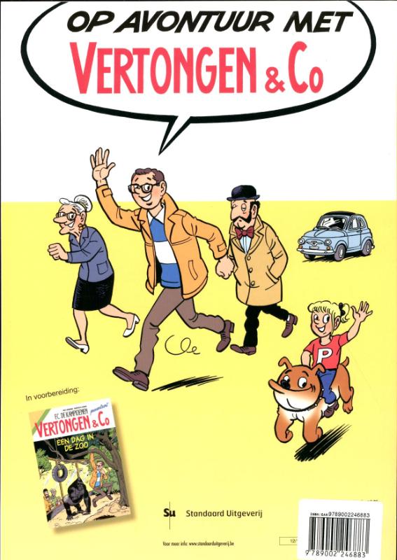 F.C. De Kampioenen - Vertongen & C0 het gouden bolleke achterkant